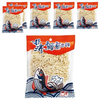 北海 鱈魚香絲, 味道鮮美, 休閒零嘴最佳良伴, 103g, 6包