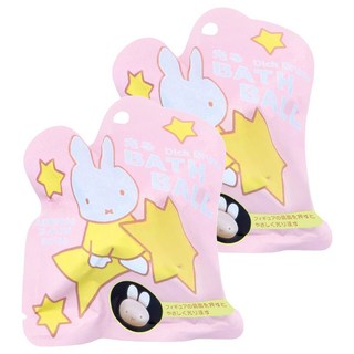 miffy 米飛 沐浴球內附玩具 7歲以上, 75g, 2顆