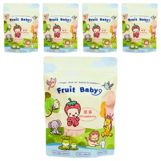 水果寶寶 草莓凍乾 100%天然 無麩質 無添加糖, 13g, 5包