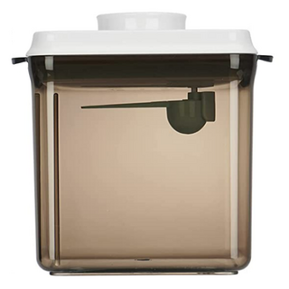 Milky Bottle 按壓式奶粉密封罐 600g, 棕色+白色, 1組