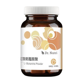 Dr.Nutri 麩醯胺酸粉 L-Glutamine Powder 全素可食, 100g, 1瓶