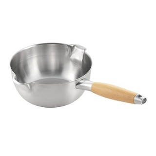 YOSHIKAWA 吉川 aikata Aikata系列 雪平鍋 湯鍋雙邊注口 18cm, 不鏽鋼, 1個