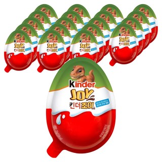 kinder 健達 Joy巧克力奇趣蛋Natoons款 內含新奇玩具, 20顆, 20g