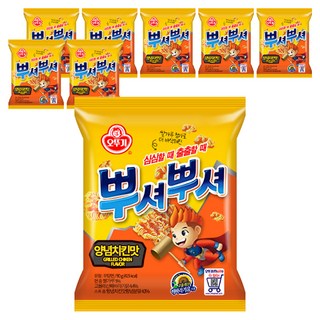 오뚜기 뿌셔뿌셔 양념치킨맛, 90g, 8개