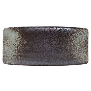 WORTH IT 渥思 日式復古陶瓷長盤 芝麻金/黑珍珠/星空藍, 9吋(23 x 11 x 2cm), 1個