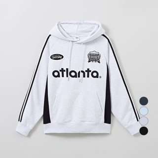 SPAO 男女通用亞特蘭大撞色套頭連帽大學T