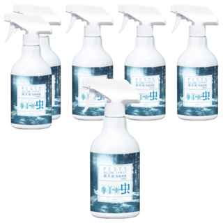HUKUROU 福來朗 油性除蟲噴霧, 6瓶, 500ml