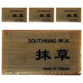 LANOWN 南王 抹草 沐浴皂 草本清香 洗後清爽不緊繃, 100g, 4個