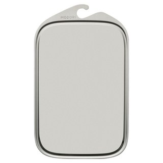 MODORI 不鏽鋼輕量砧板 厚度1mm, 白色, 1個