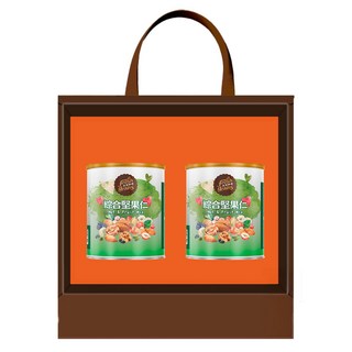 fresh grains 長青穀典 橙雙成對堅果禮盒 600g, 1盒