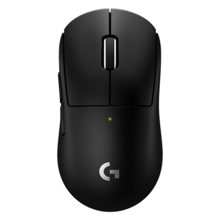 Logitech 羅技 G PRO X SUPERLIGHT 無線輕量滑鼠二代, 黑色, 1個