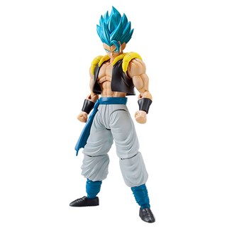BANDAI 七龍珠 Figure-rise Standard FRS 悟吉塔 超級賽亞人藍 模型, 1入