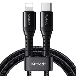 Mcdodo 麥多多 PD Lightning-Type-C iPhone充電線傳輸線快充線, 100cm, 1條