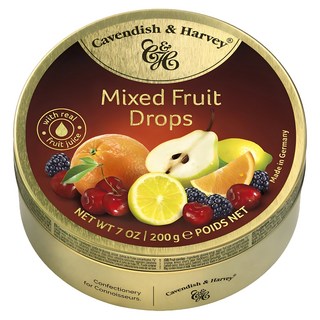 캐빈디쉬앤하비 믹스드 후르티 캔디, 200g, 1개
