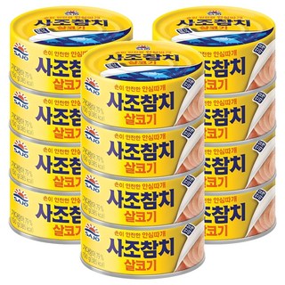 사조참치 살코기, 150g, 12개