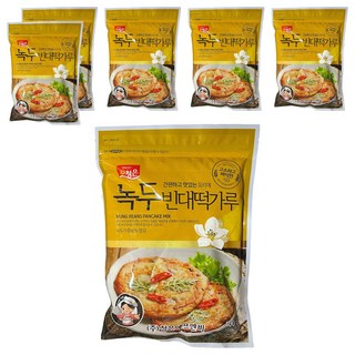 藍銀綠豆粉, 400g, 6包