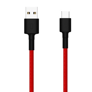 Xiaomi 小米 USB-C 傳輸線 編織線版 100cm 紅色, 1條