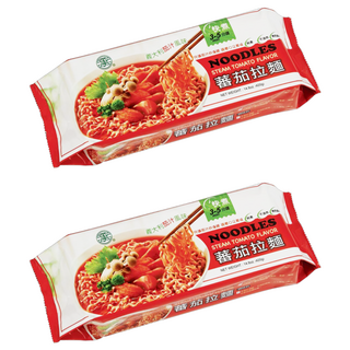 承昌食品 蕃茄拉麵 義大利茄汁風味麵 無五辛無酒 宗教級純素, 420g, 2包