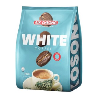 AIK CHEONG 益昌 二合一南洋風味白咖啡, 30g, 12包, 1袋