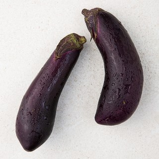 유기농 가지, 1개, 2개입