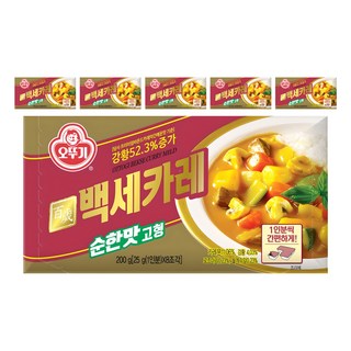 OTTOGI 不倒翁 原味咖哩塊, 200g, 6個