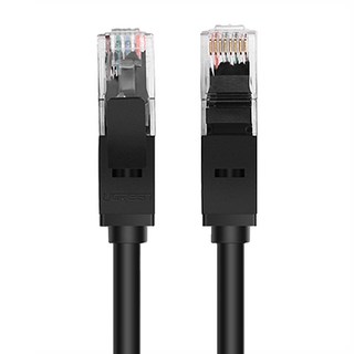 綠聯 CAT6網路線 1m 黑色 高速穩定網路連接線, 1個