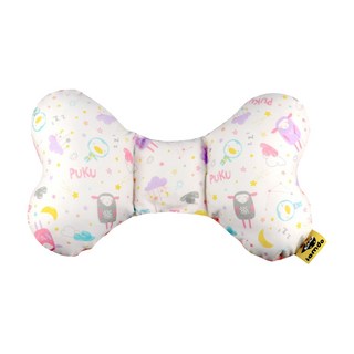 PUKU 藍色企鵝 LoDo樂豆枕, 1個, 粉眠羊 蜜桃粉