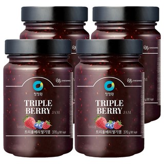 清淨園 三重綜合莓果醬, 370g, 4罐