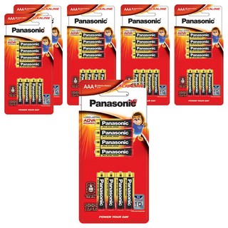 Panasonic 國際牌 鹼性 AAA 電池, 8入, 6個
