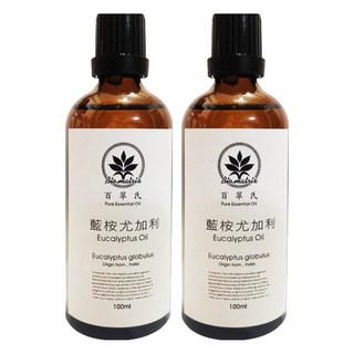 Bio-matrix 百翠氏 藍桉尤加利純精油 100ml 清新木質香 淨化空氣 舒緩身心壓力, 2瓶