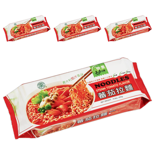 承昌食品 蕃茄拉麵 義大利茄汁風味麵 無五辛無酒 宗教級純素, 420g, 4包