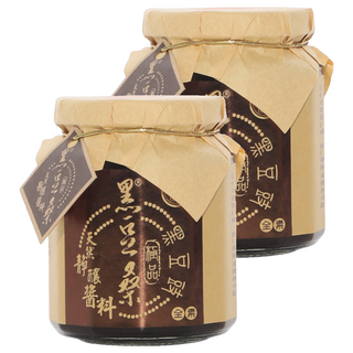 黑豆桑 極品純黑豆豉, 300g, 2罐