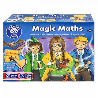 ORCHARD TOYS 桌遊 5-7歲兒童算術學習 增強數學技巧, 數學魔法, 1盒