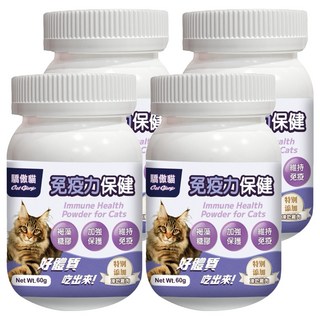 Cat Glory 驕傲貓 貓專用免疫力保健粉 6個月以上幼貓/成貓, 60g, 免疫力, 4罐