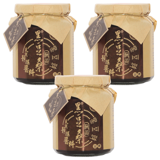 黑豆桑 極品純黑豆豉, 300g, 3罐