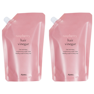 A'pieu 覆盆莓果醋香護髮保養液補充包, 400ml, 2包