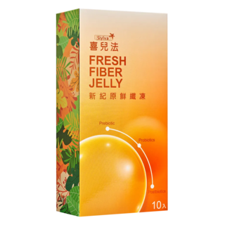 Siylva 喜兒法 a莎依 新紀原鮮纖凍 水蜜桃味, 15g, 10包, 1盒
