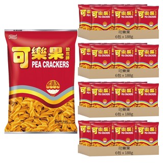 可樂果 豌豆酥 古早味, 188g, 24包