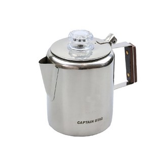 CAPTAIN STAG 鹿牌 不鏽鋼咖啡壺, 0.9L, 咖啡壺, 1個