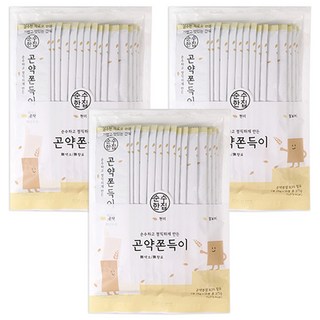 순수한집 곤약쫀드기, 375g, 3개