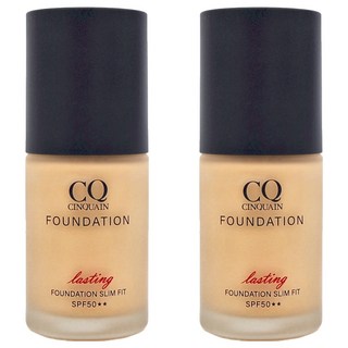 CINQUAIN 思珂 台灣公司貨 3D光感精華粉底SPF50+ 30ml, 03好氣色, 2瓶