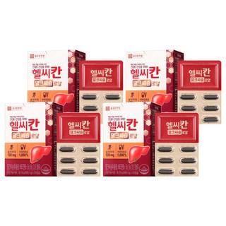 종근당건강 헬씨칸 밀크씨슬 로얄, 30정, 4개