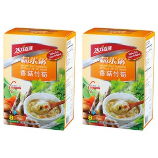 活力百匯 香菇竹筍糙米粥 240g (40g x 6包), 2盒