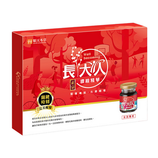 順天本草 長大人濃縮精華 女方 Set 營養補給 方便吸收, 8瓶, 70ml, 1盒