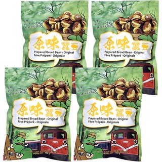 六福蠶豆原味, 100g, 4包