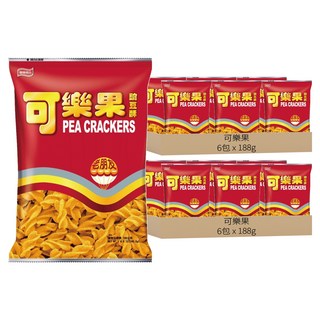 可樂果 豌豆酥 古早味, 188g, 12包