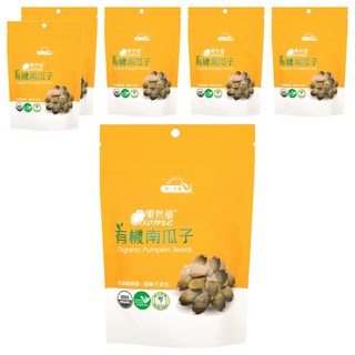 統一生機 果然優 有機南瓜子, 180g, 6包