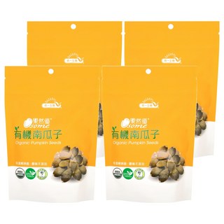 統一生機 果然優 有機南瓜子, 180g, 4包