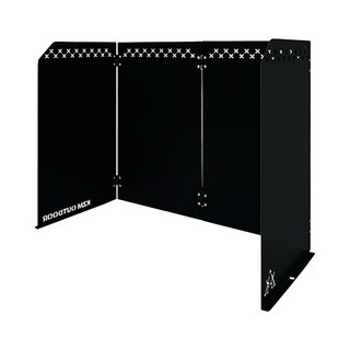 KZM OUTDOOR 風格擋風板, 黑色, 1個