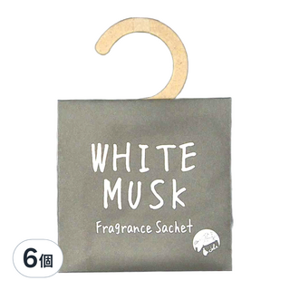 John's Blend 香氛掛袋, 白麝香, 6個